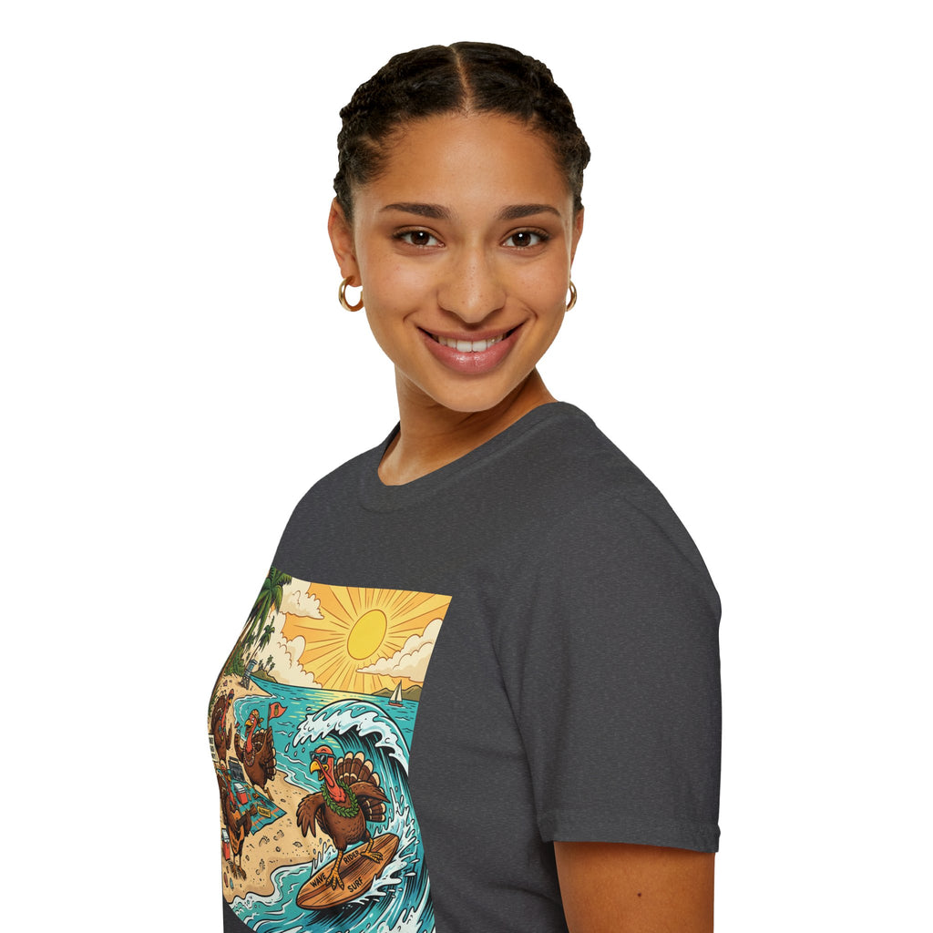 Surfing Turkey Beach Party T-Shirt