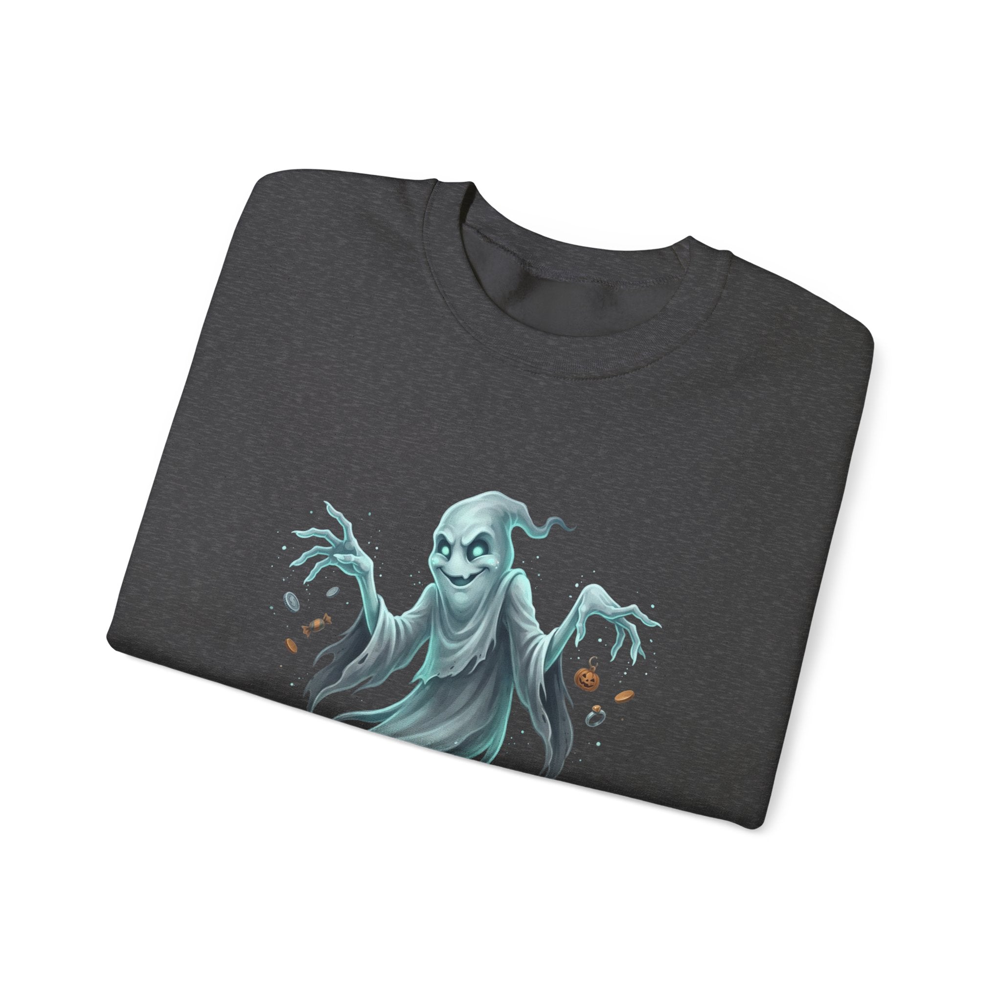Mischief Ghost Halloween Crewneck Sweatshirt