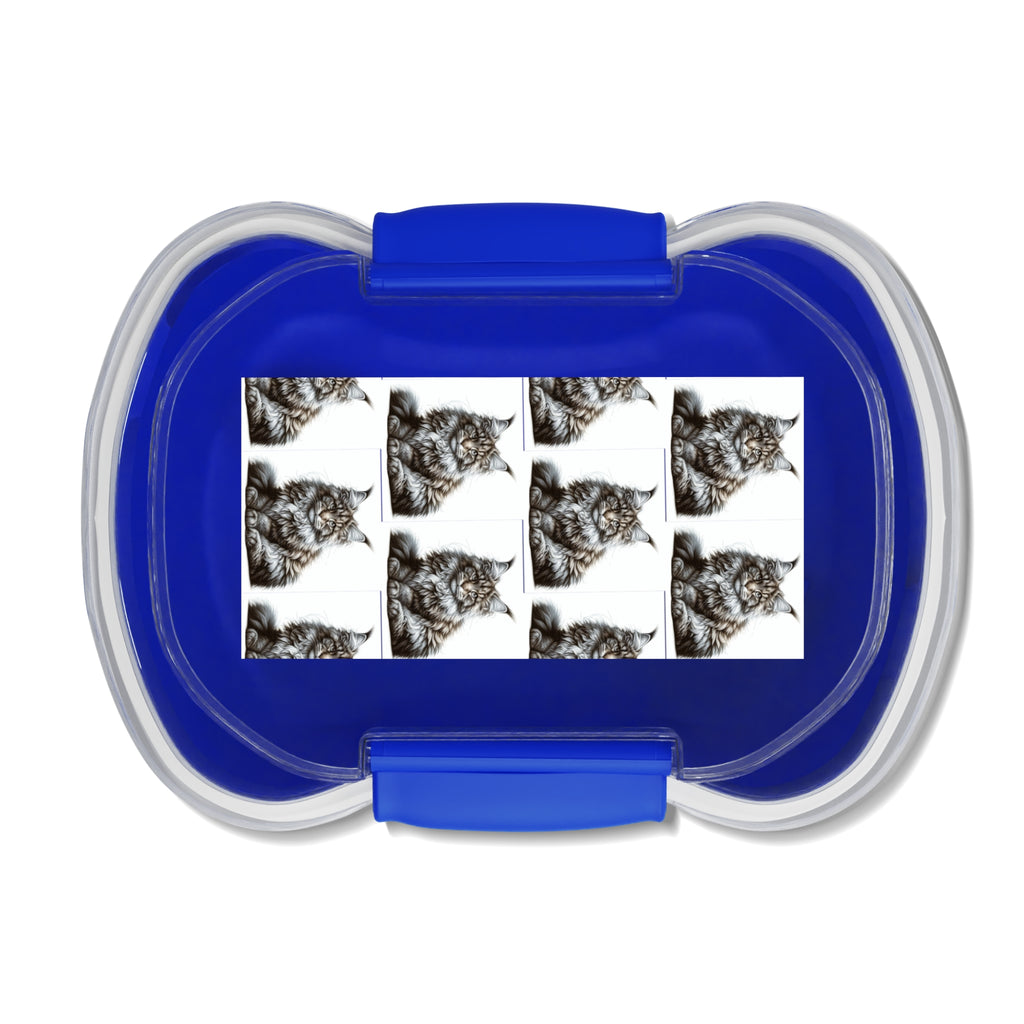 MAINE COON CAT Two-tier Bento Box