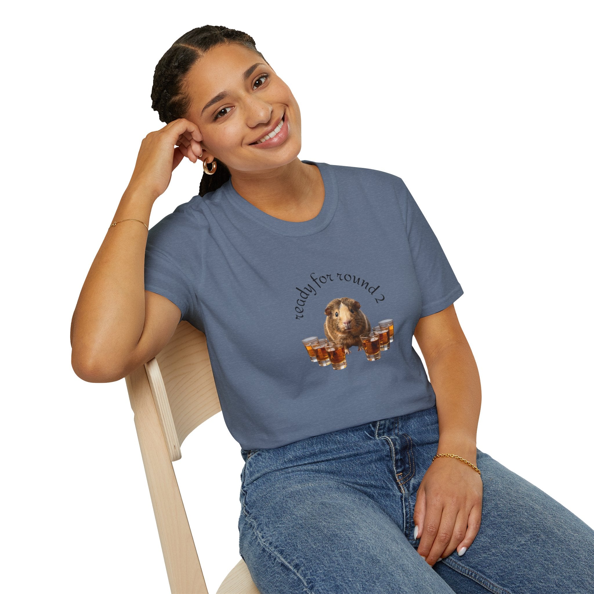 ROUND 2 Unisex Soft style T-Shirt