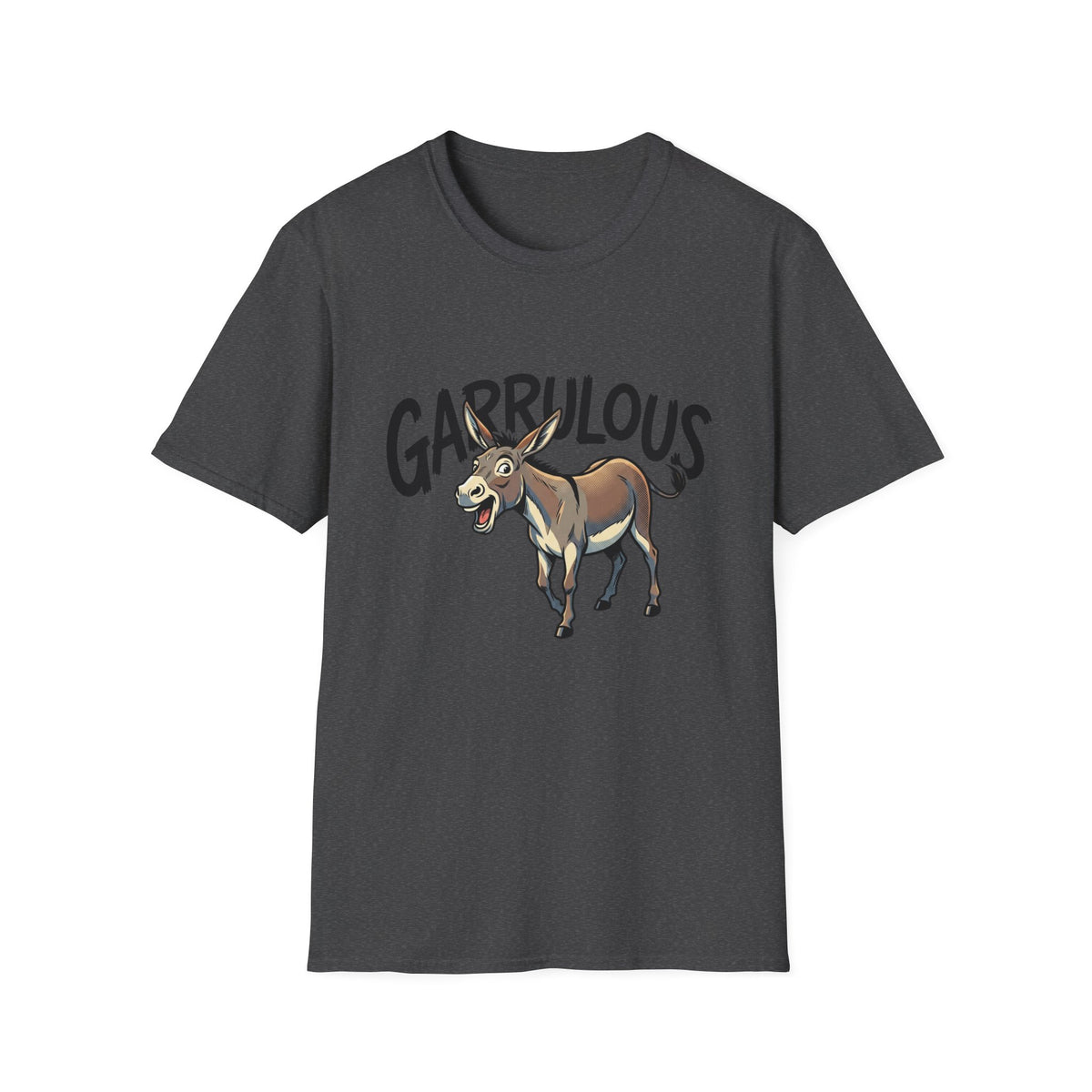 Garrulous Donkey Funny Animal T-Shirt