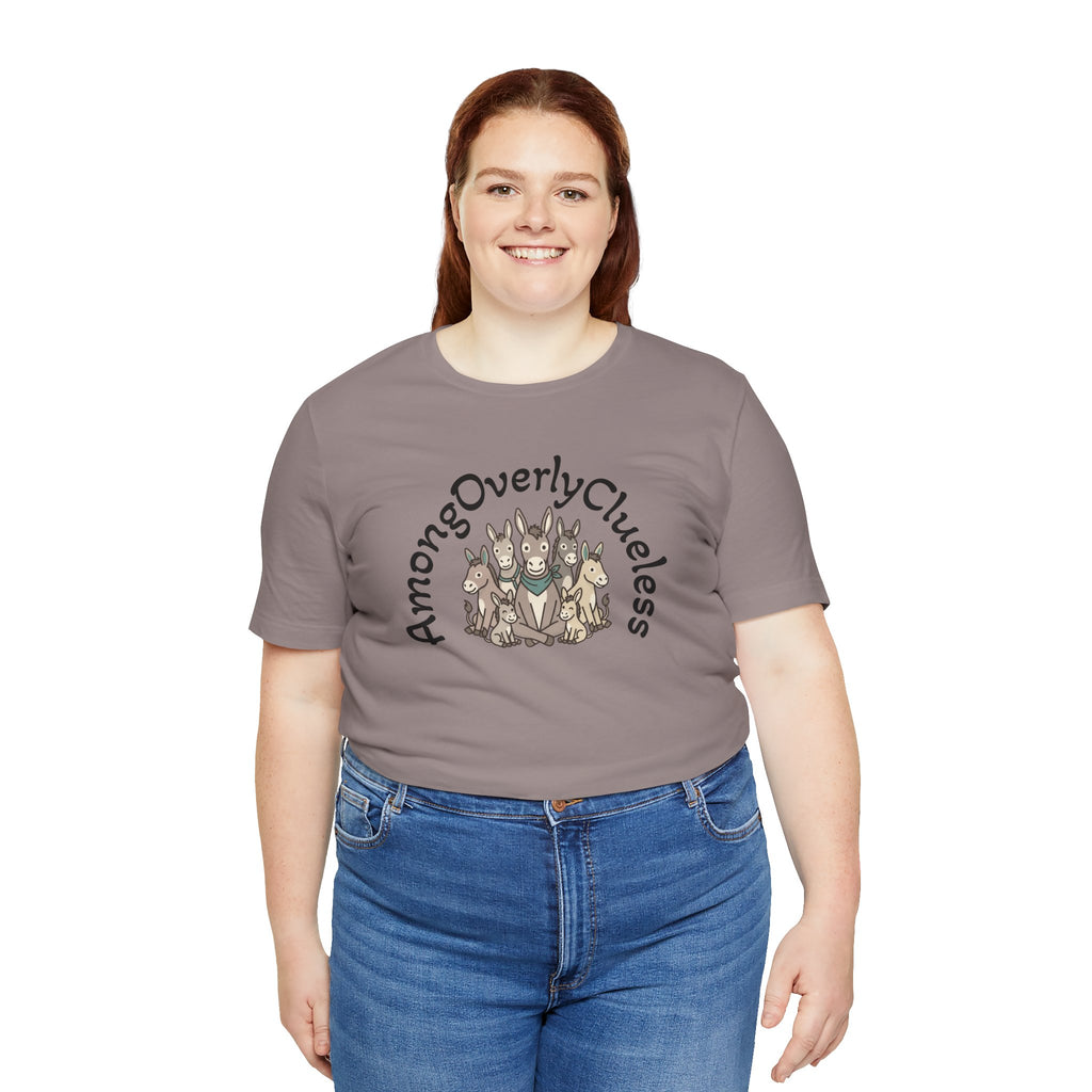 Among the Overly Clueless Unisex Softstyle T-Shirt