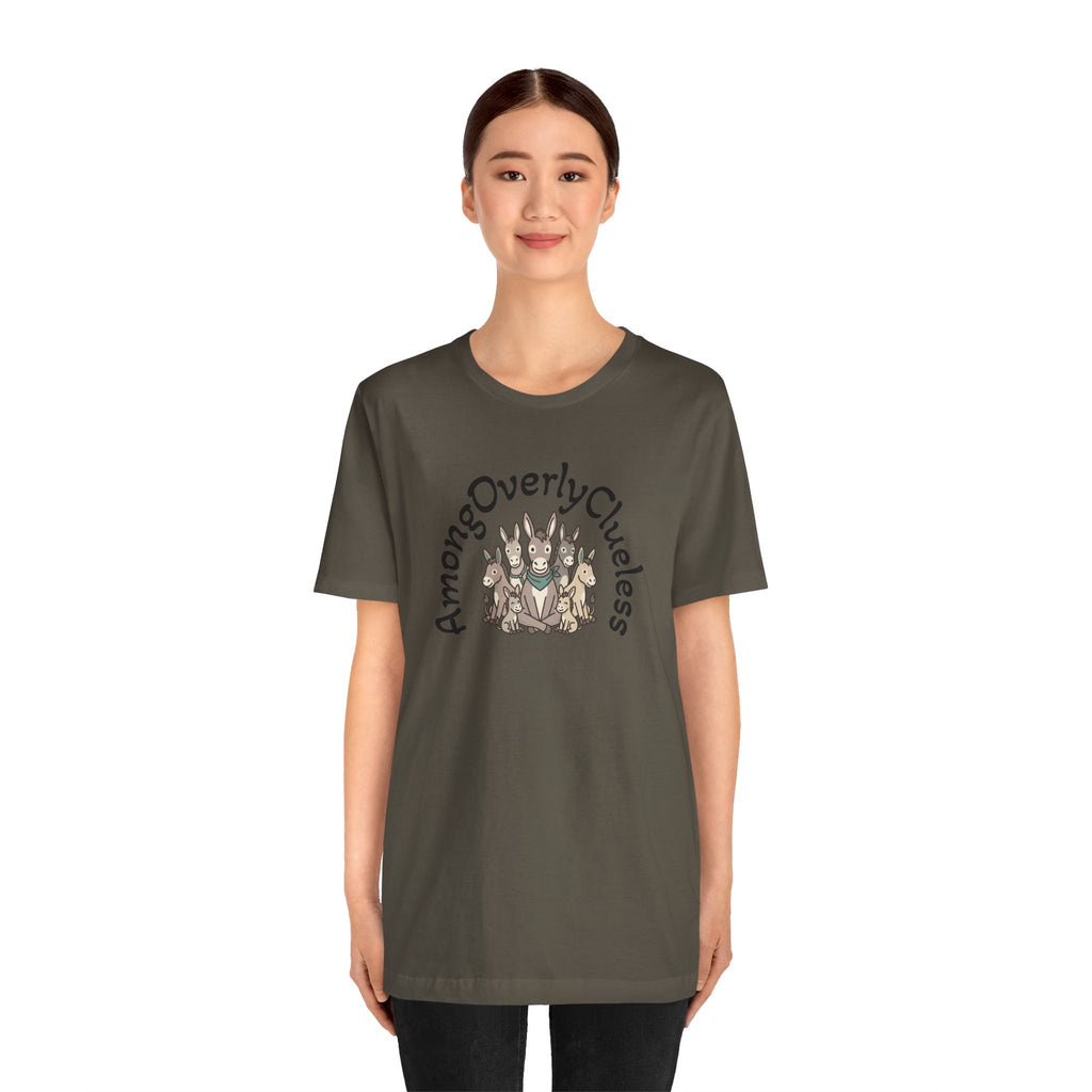 Among the Overly Clueless Unisex Softstyle T-Shirt