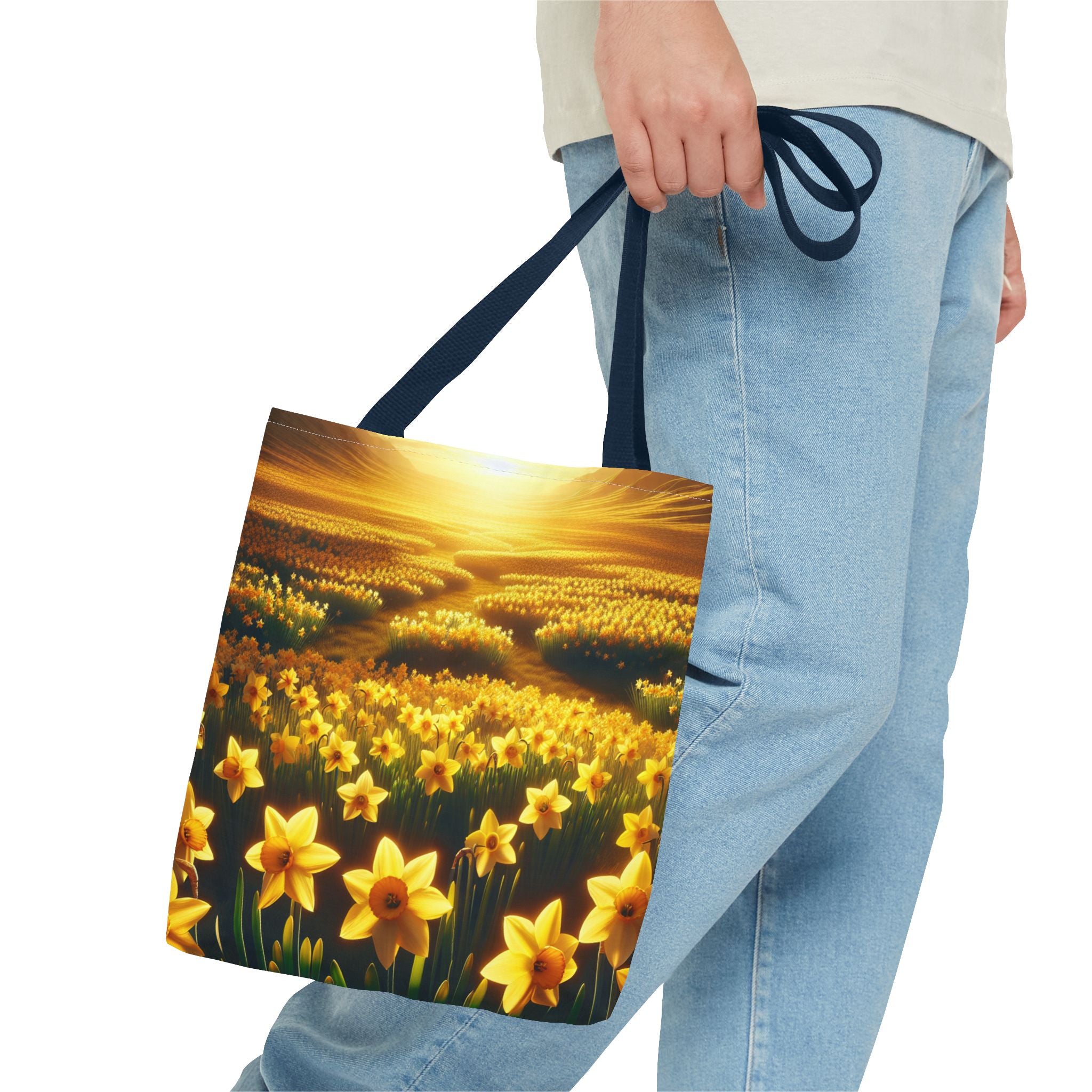 Sea of Daffodils Tote Bag (AOP)