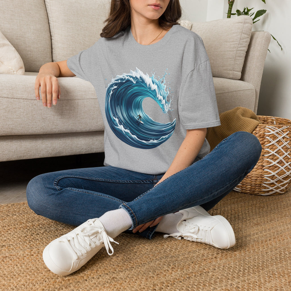 Ocean Wave T-Shirt — Coastal Surf Graphic Tee