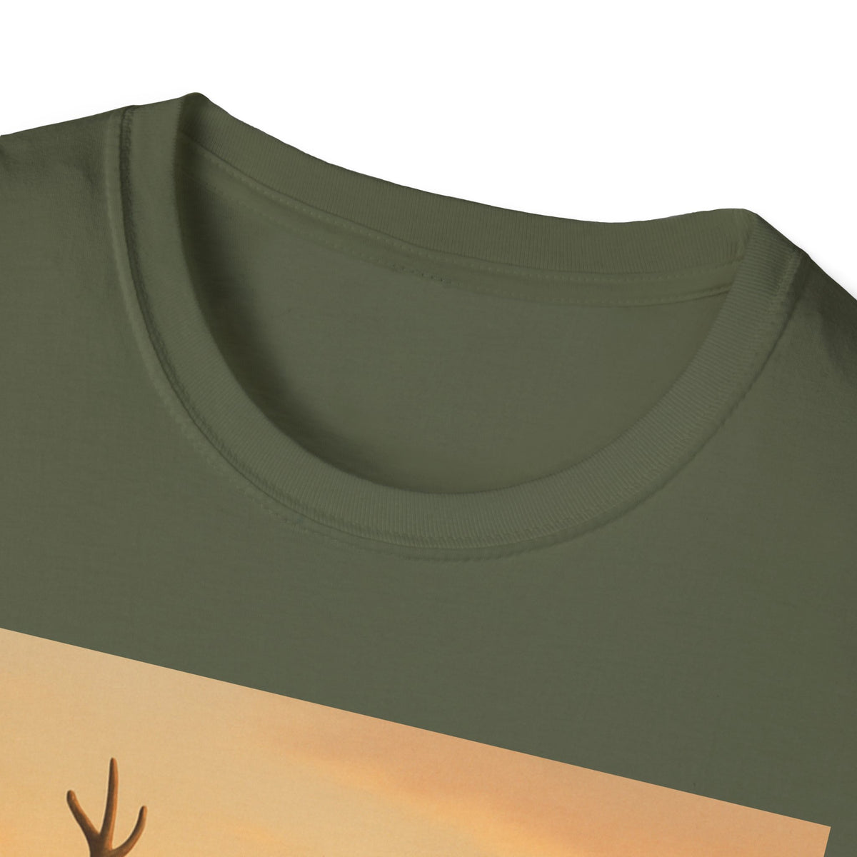 Santa Fishing with Reindeer T-Shirt