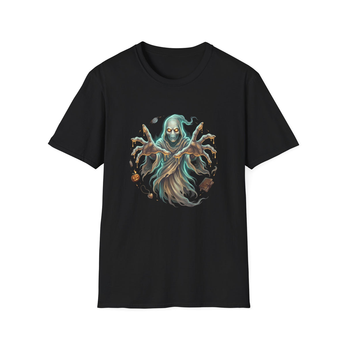 Hooded Specter Halloween Unisex Softstyle T-Shirt