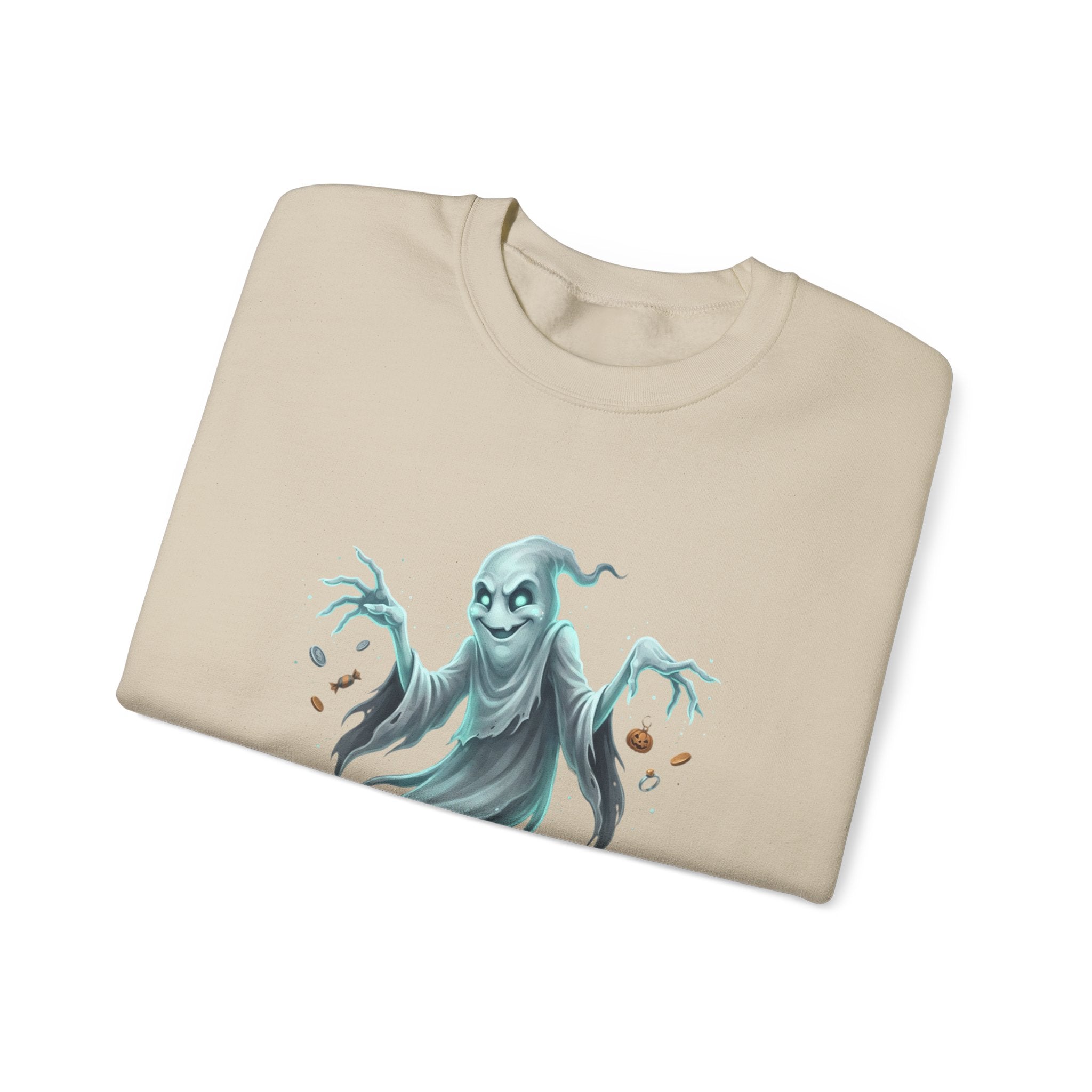 Mischief Ghost Halloween Crewneck Sweatshirt