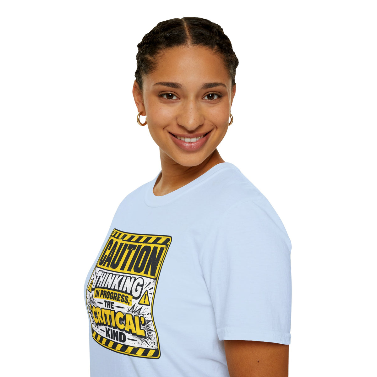 Caution Thinking in Progress Critical Kind T-Shirt