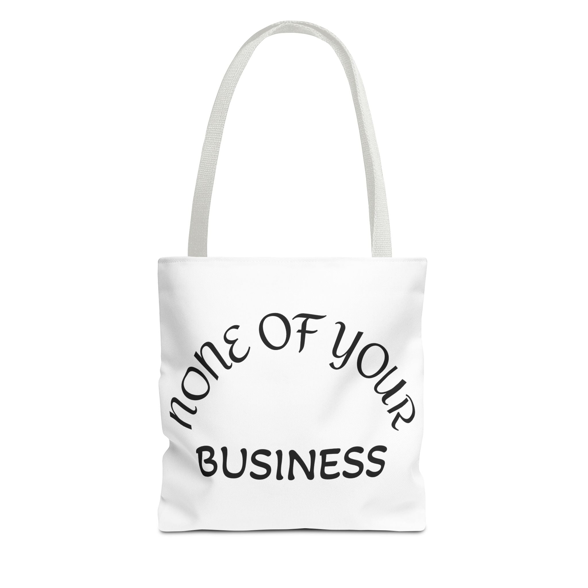None of your Business (rat on the backside)Tote Bag (AOP)