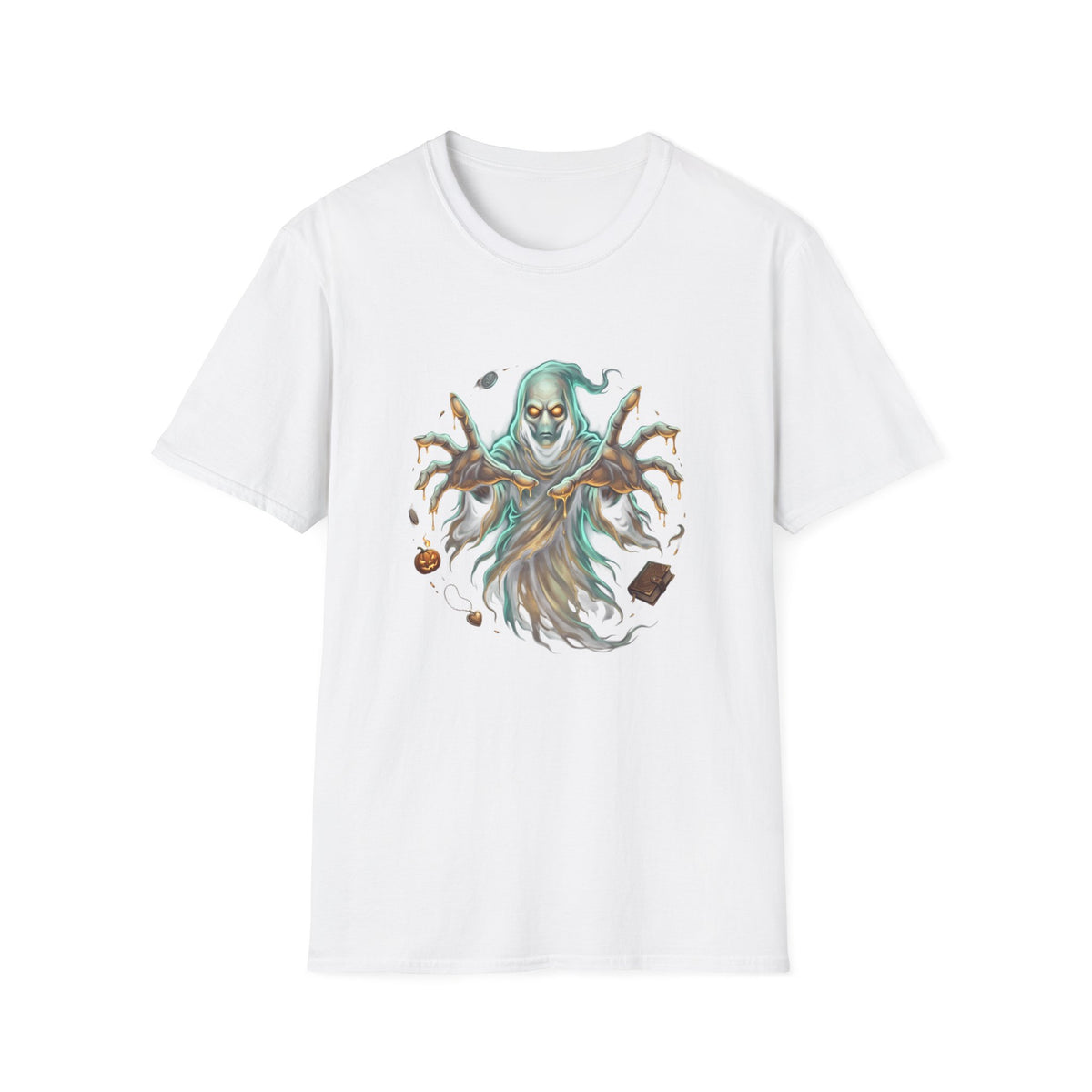Hooded Specter Halloween Unisex Softstyle T-Shirt