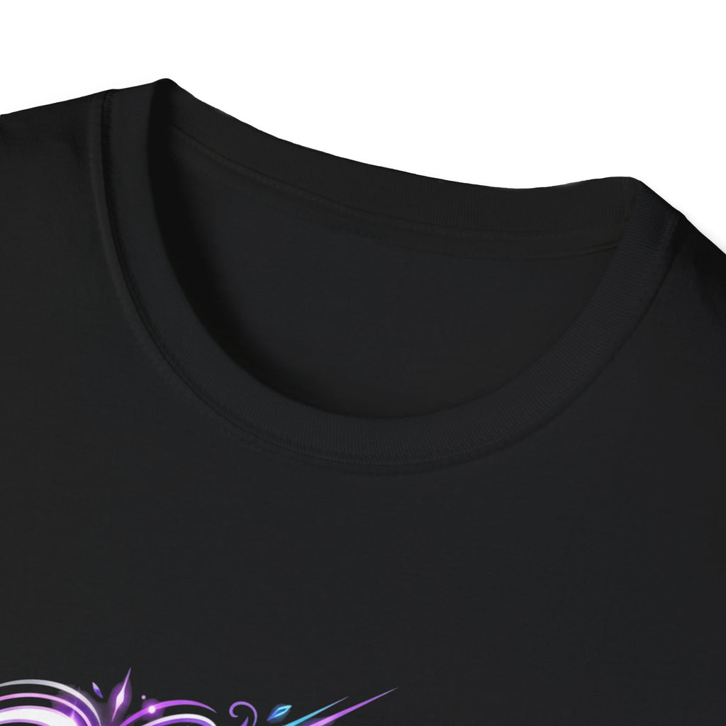 Pulchritude Script T-Shirt — Pastel Calligraphy Graphic Tee