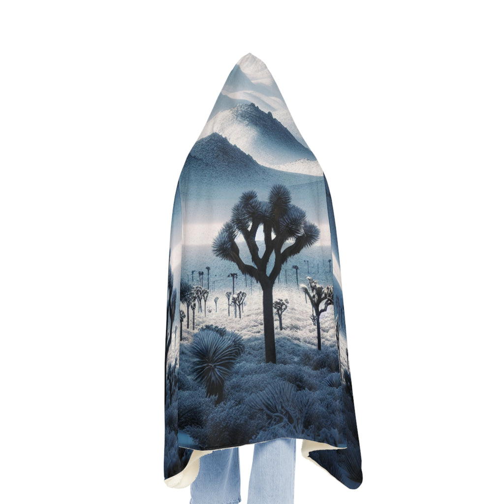Snuggle Blanket - Joshua Tree with Snow 2