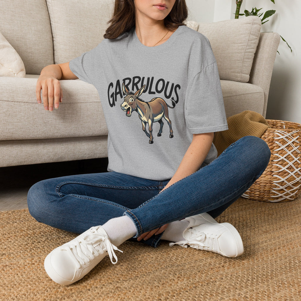 Garrulous Donkey Funny Animal T-Shirt