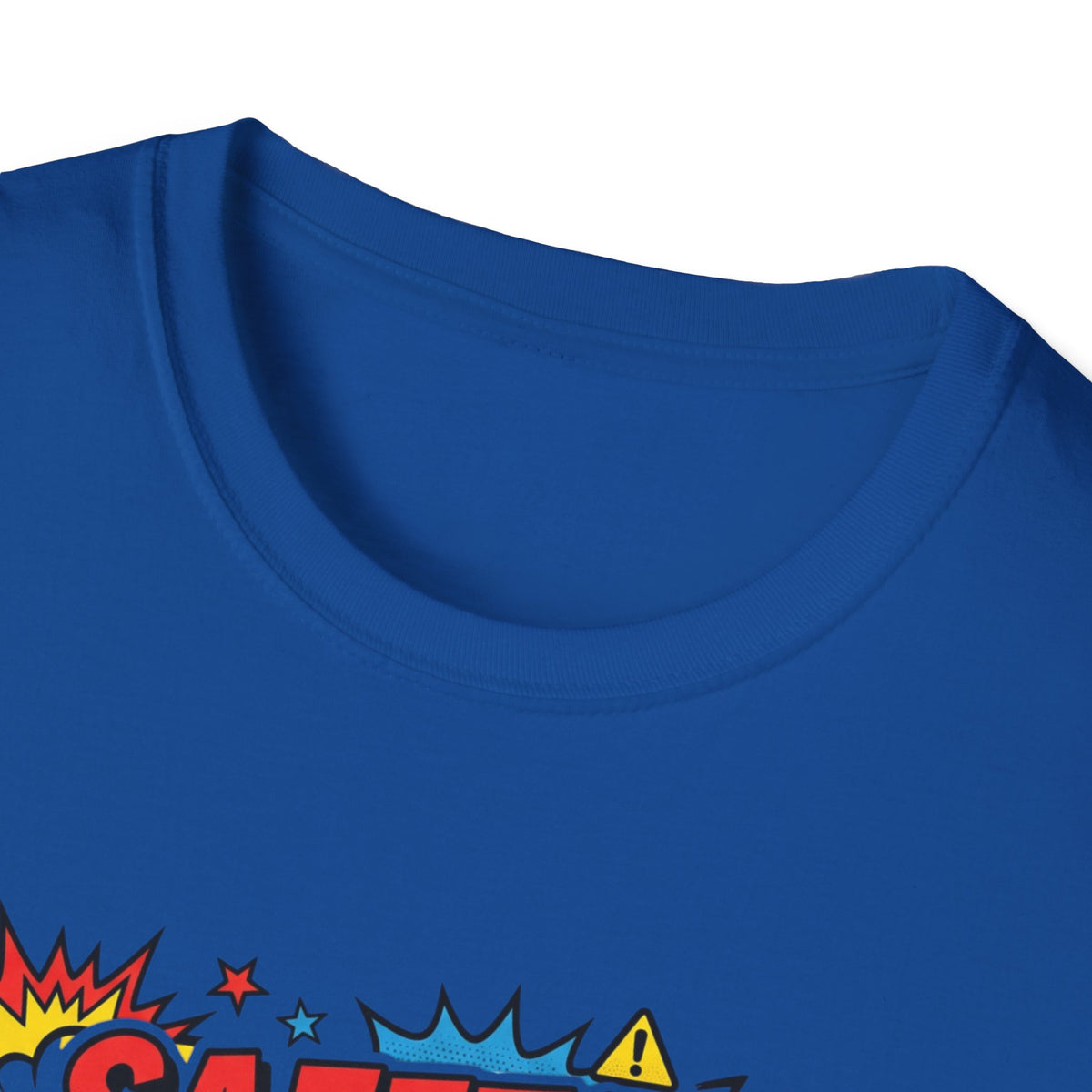 Funny Graphic T-Shirt — “Safety Regulations, Terms and Conditions (Same Thing)” Pop Art Tee