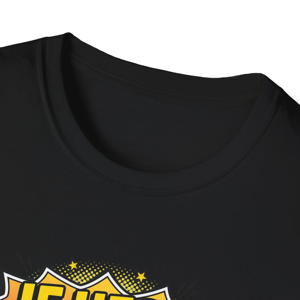 Graphic T-Shirt — "If I’m Here Where We Are, Where Is Here?" Pop Art Quote Tee