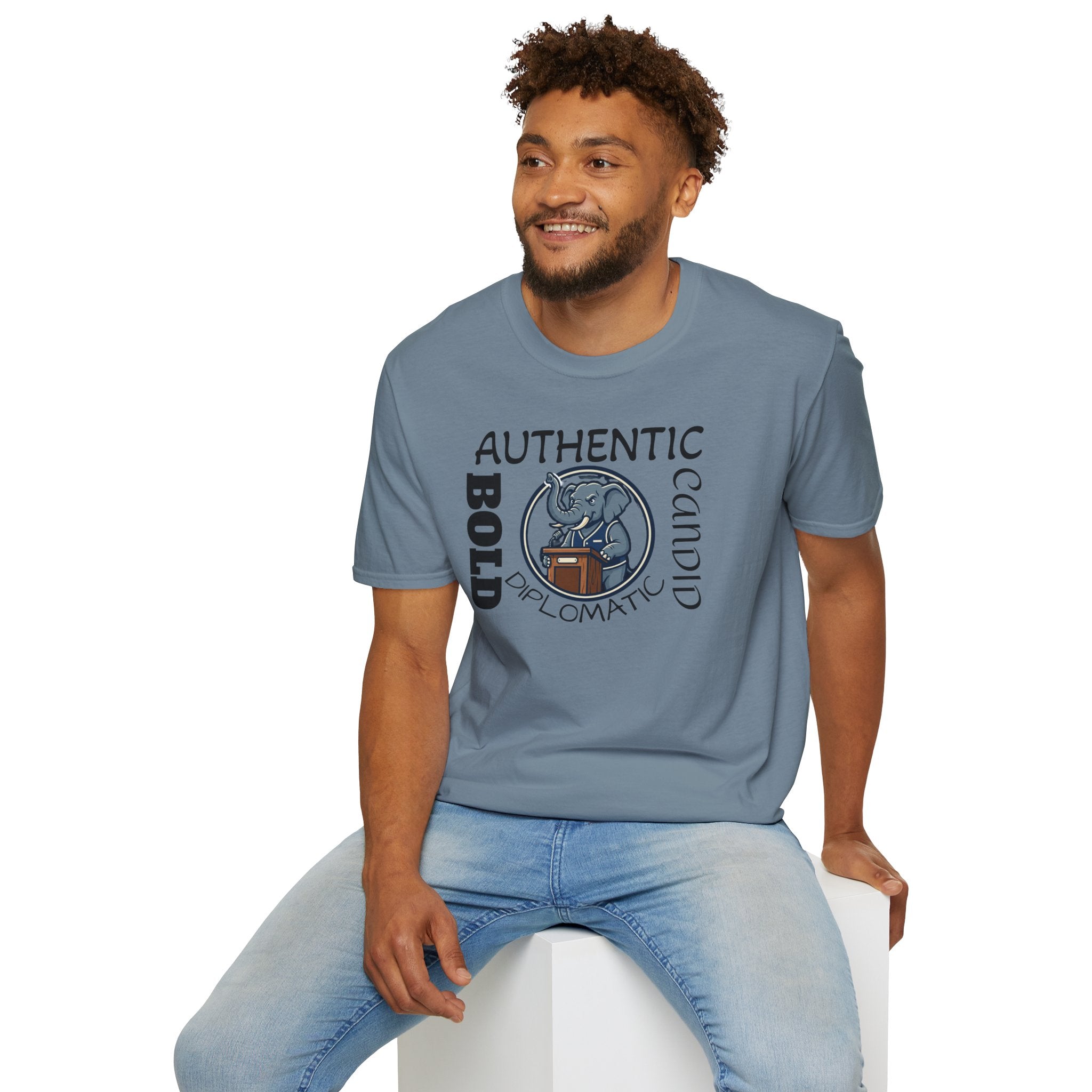TALKING ELEPHANT Unisex Soft style T-Shirt