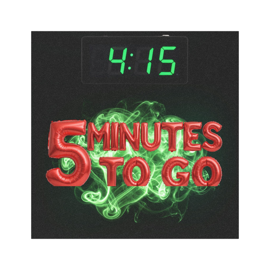 4:15  5 minutes to go Car Magnets