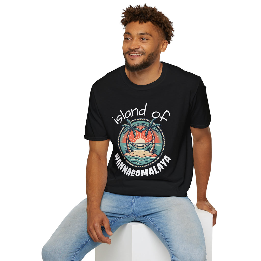 Island of Wannacomalaya Unisex Softstyle T-Shirt