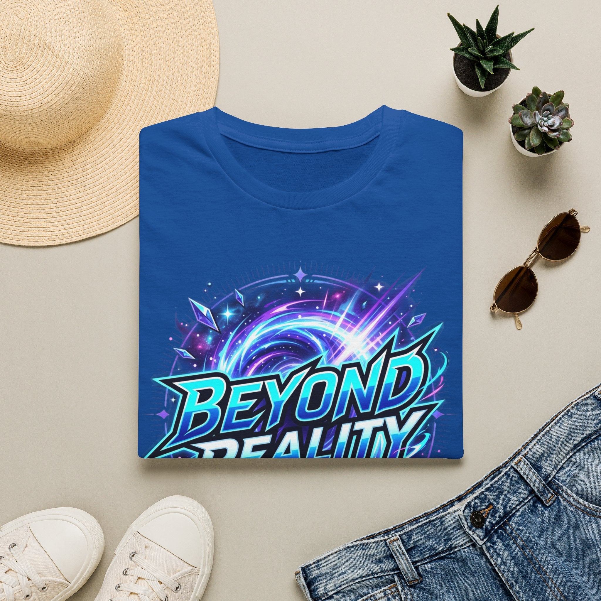 Beyond Reality Graphic T‑Shirt — Cosmic Portal Gaming Tee
