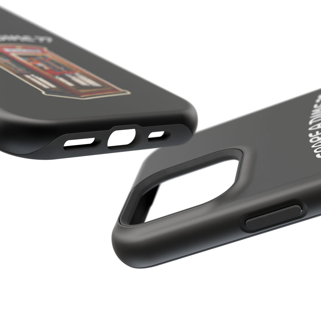 Phone Case — 'Spare a Dime?' Retro Phone Booth Magnetic Impact‑Resistant Case