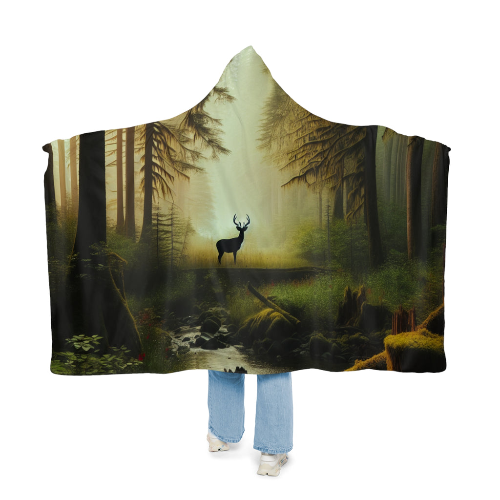 Snuggle Blanket - Deer in the Woods