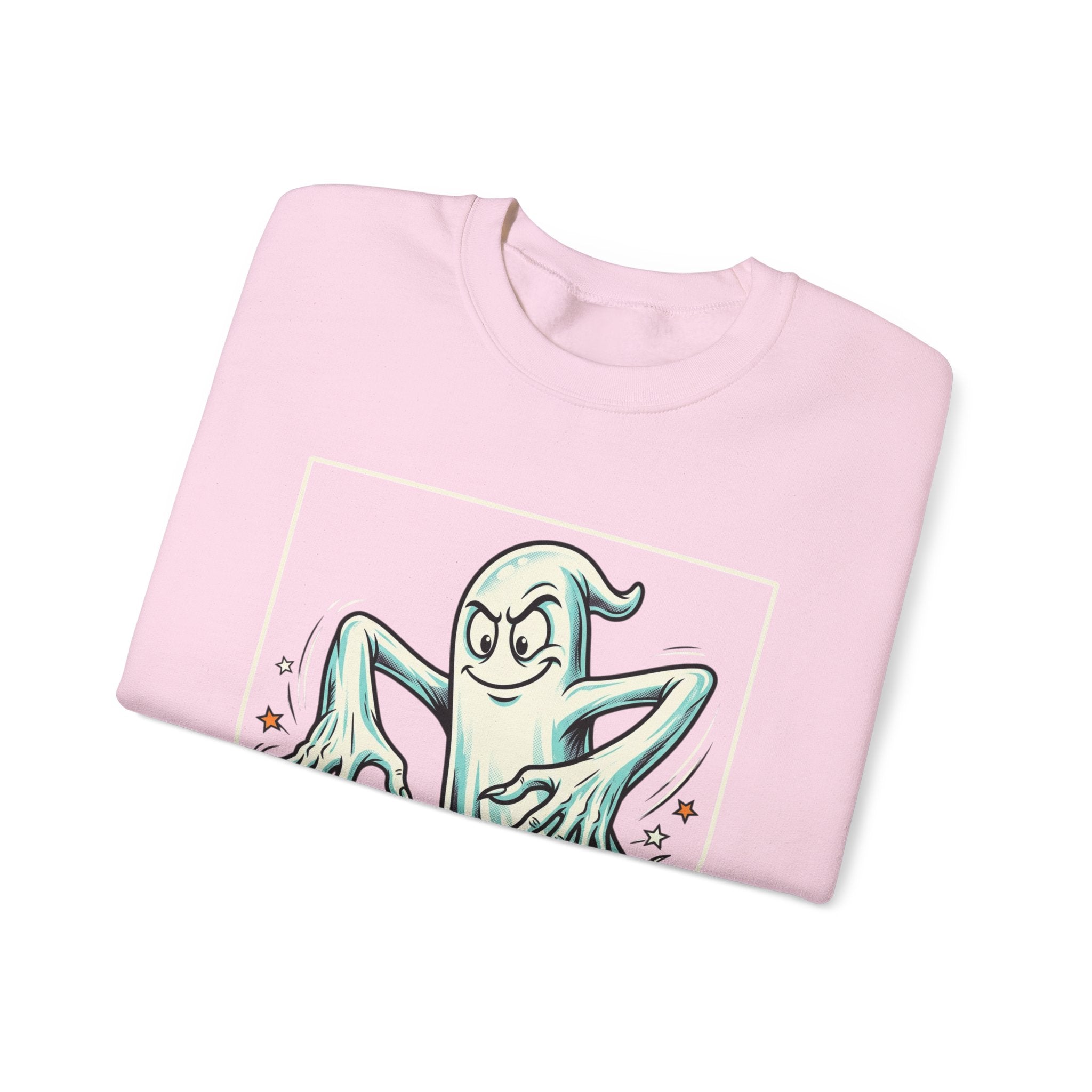 Candy Swipe Ghost Halloween Crewneck Sweatshirt