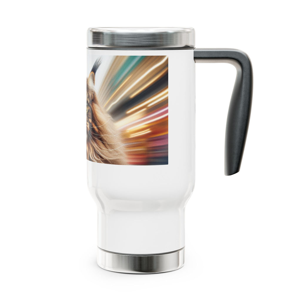 Maine Coon Cat Stainless Steel Travel Mug (15oz)