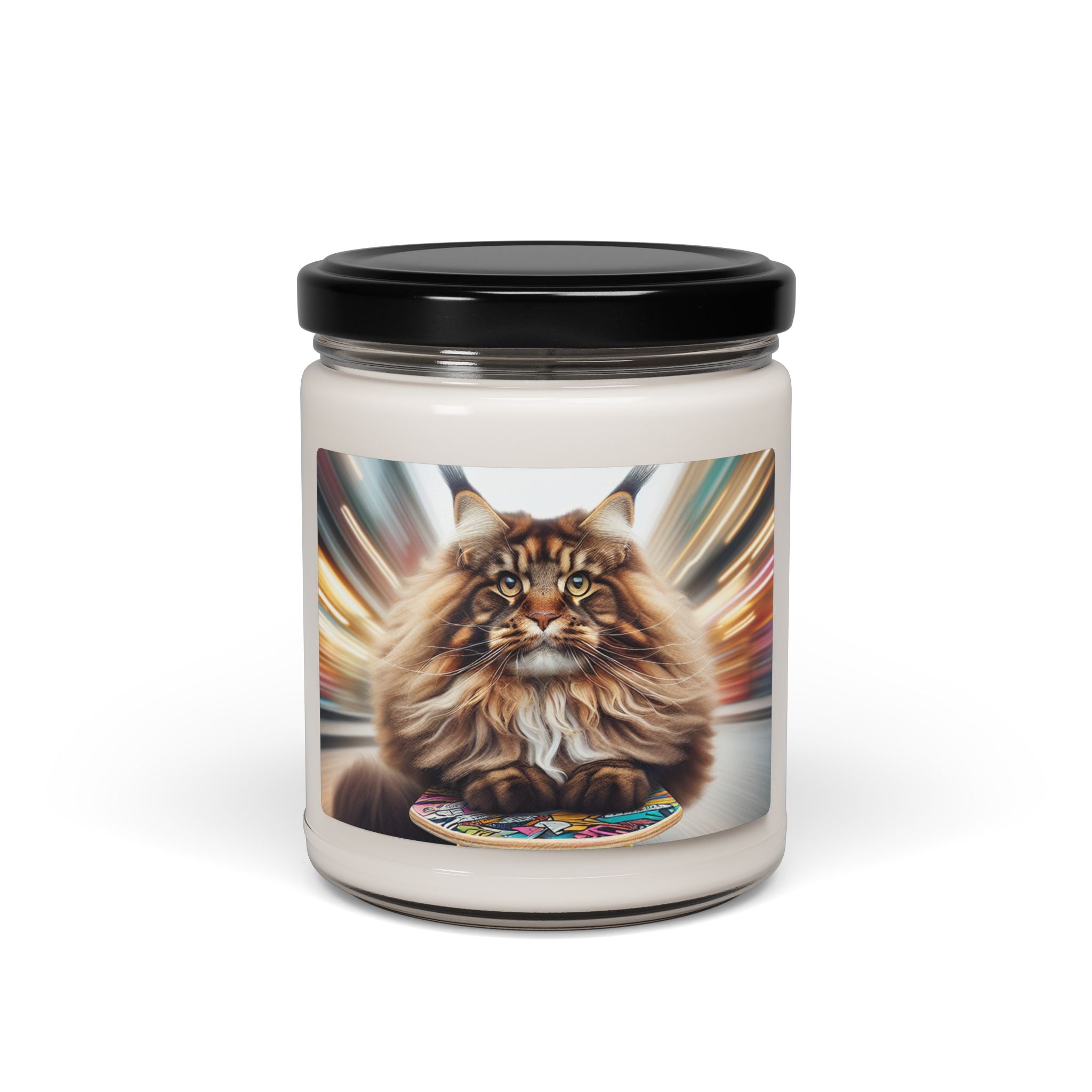 Maine Coon Cat Scented Candle (9oz)