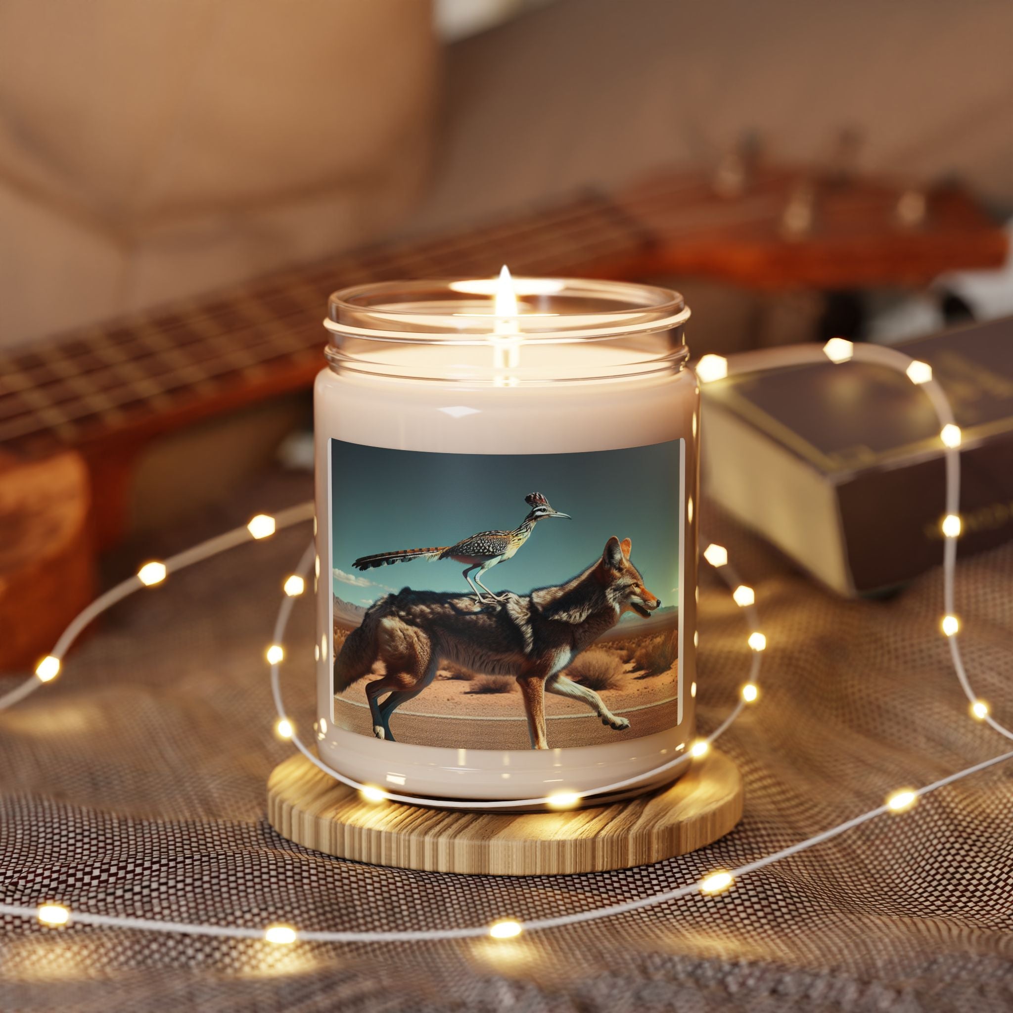 Roadrunner and Coyote Scented Candle (9oz)