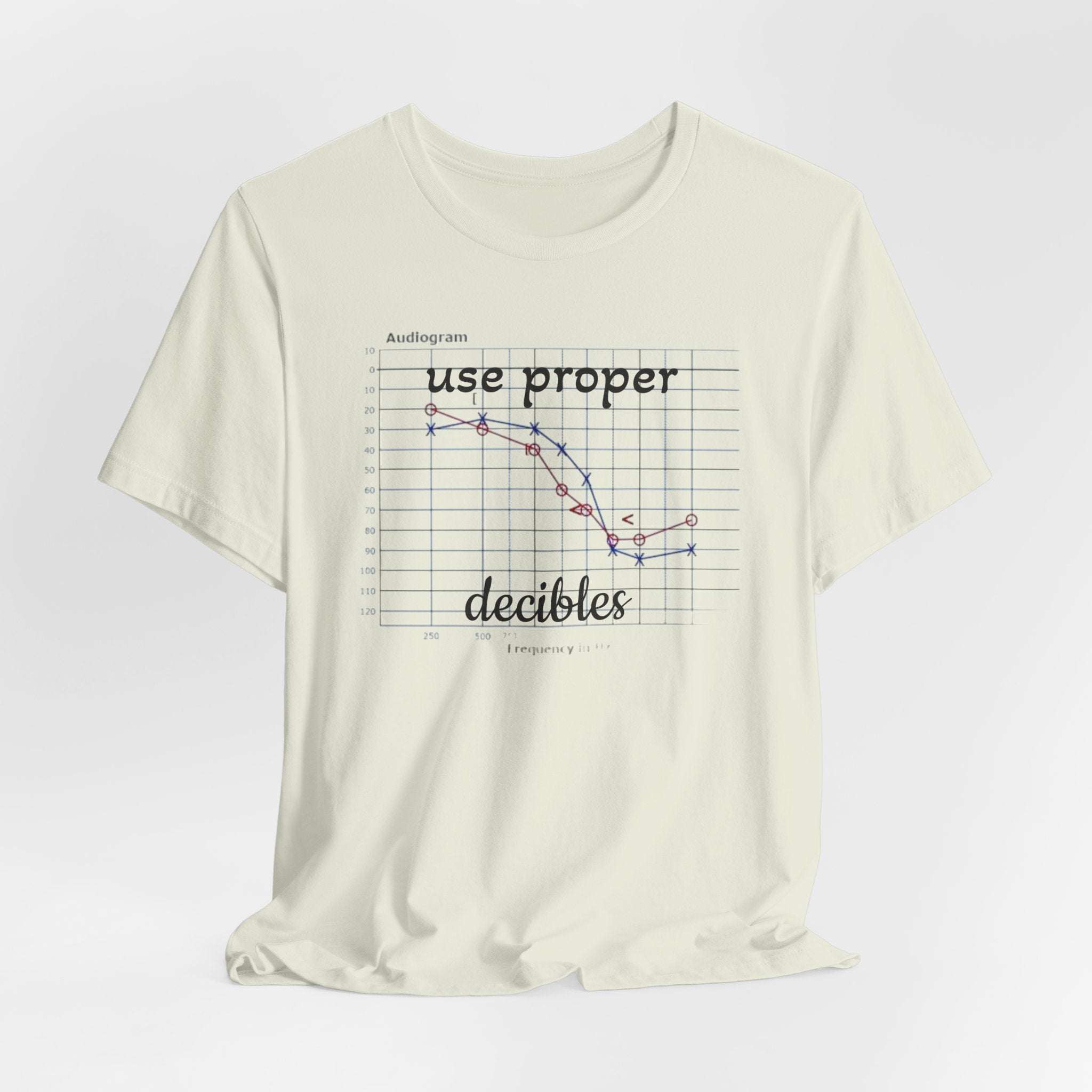 DECIBEL METER Jersey Short Sleeve Tee