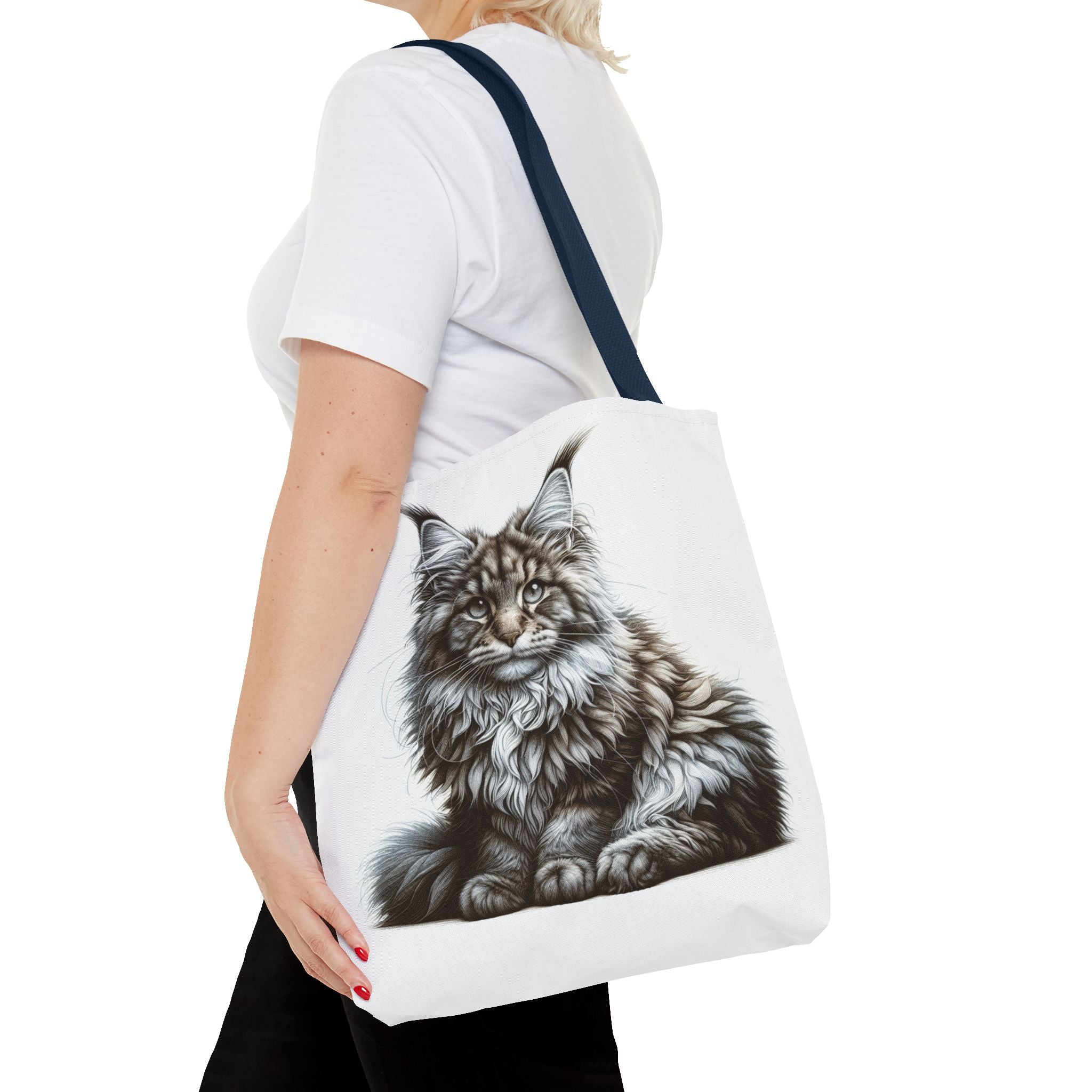 Maine Coon Cat Tote Bag (AOP)