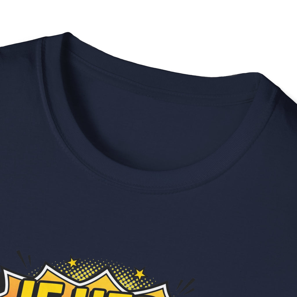 Graphic T-Shirt — "If I’m Here Where We Are, Where Is Here?" Pop Art Quote Tee