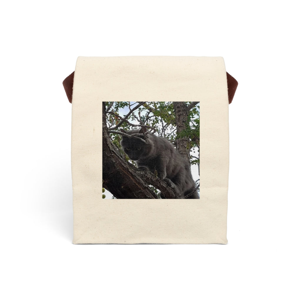 Canvas Lunch Bag With Strap
