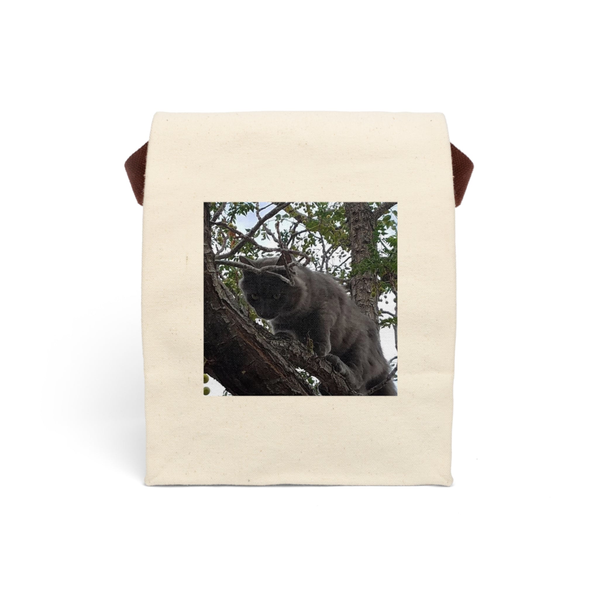 Canvas Lunch Bag With Strap