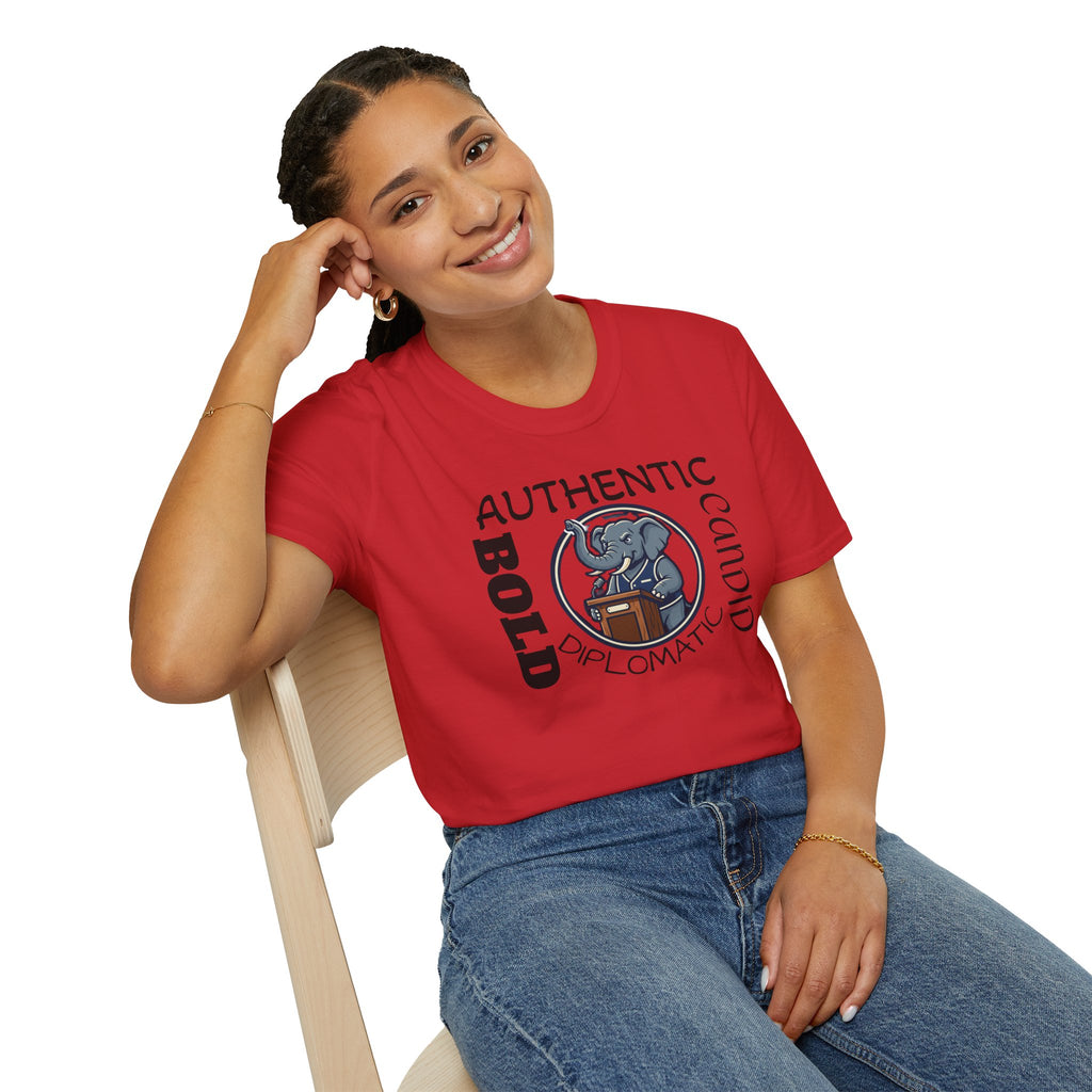 TALKING ELEPHANT Unisex Soft style T-Shirt