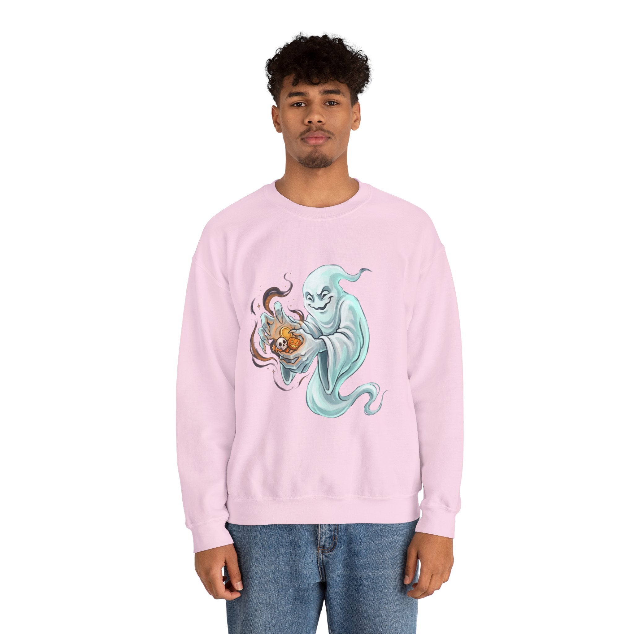 Ghost Portal Halloween Unisex Heavy Blend Crewneck Sweatshirt