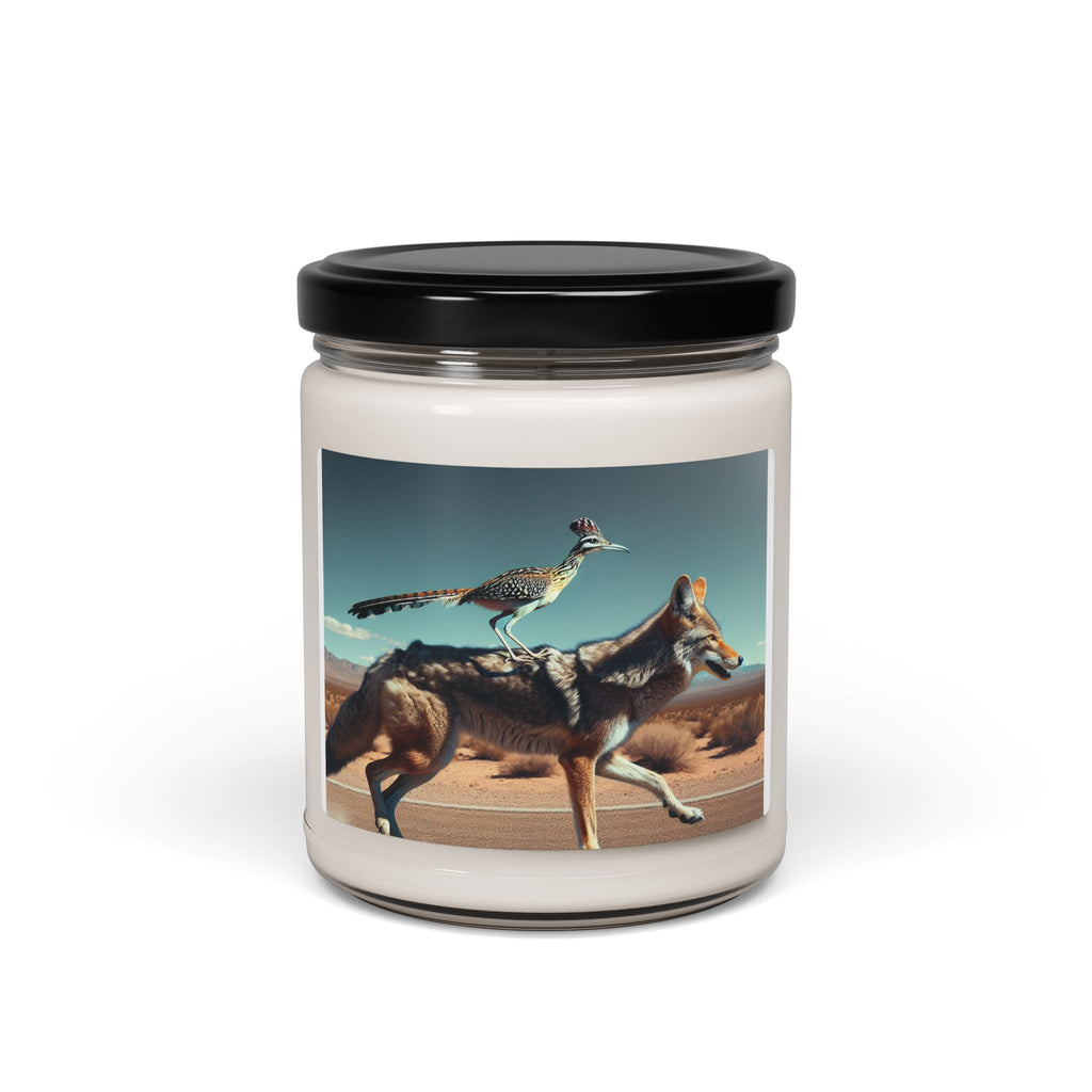 Roadrunner and Coyote Scented Candle (9oz)