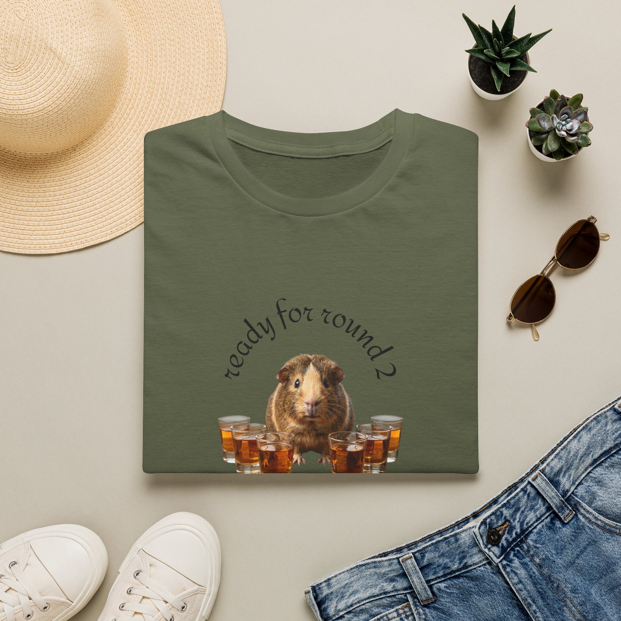 ROUND 2 Unisex Soft style T-Shirt
