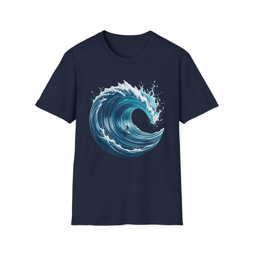 Ocean Wave T-Shirt — Coastal Surf Graphic Tee