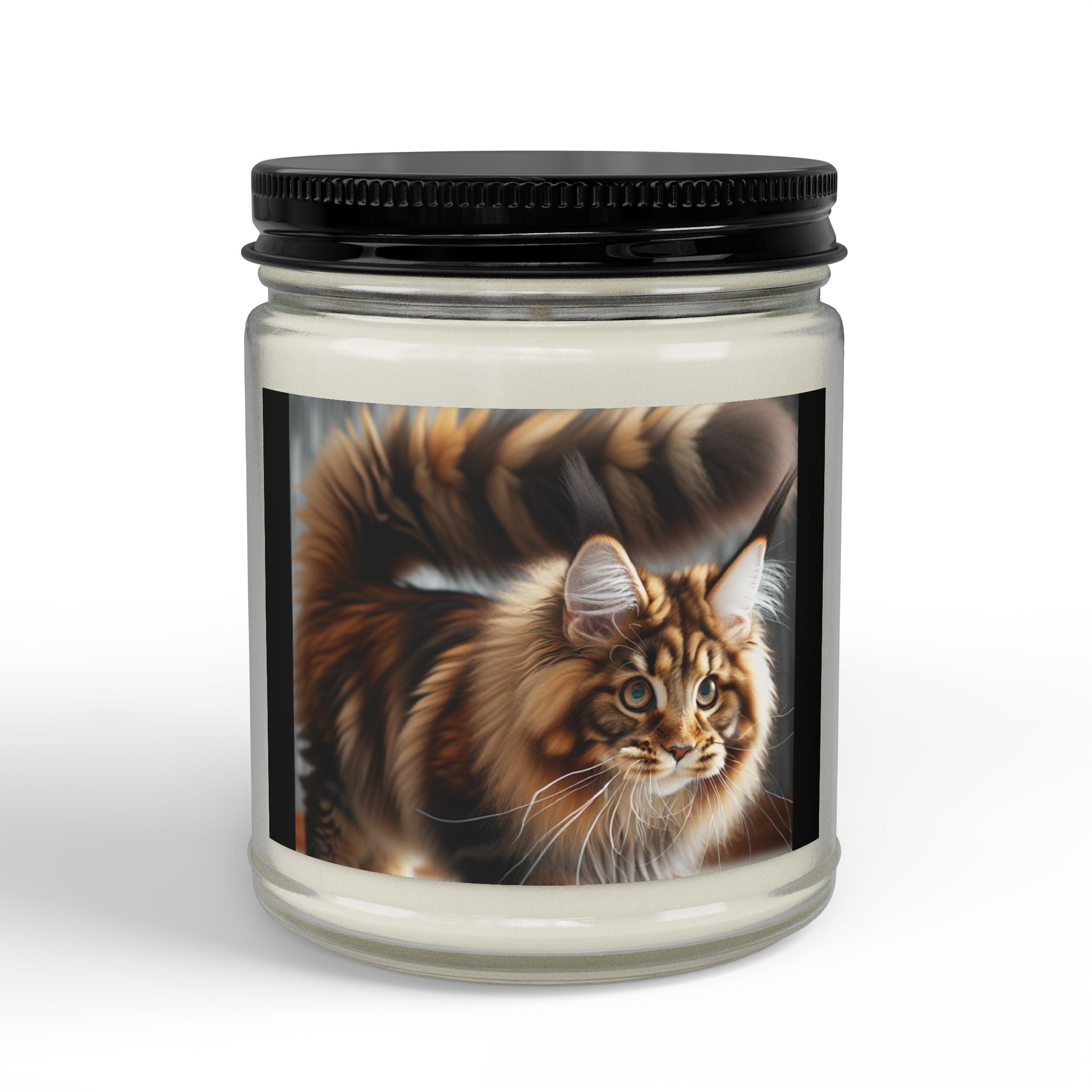Maine Coon Cat Scented Candle (9oz)