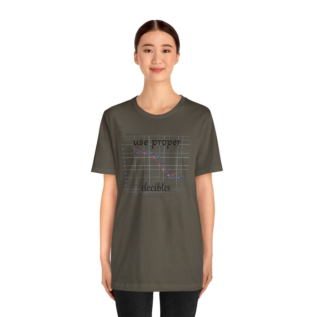 DECIBEL METER Jersey Short Sleeve Tee