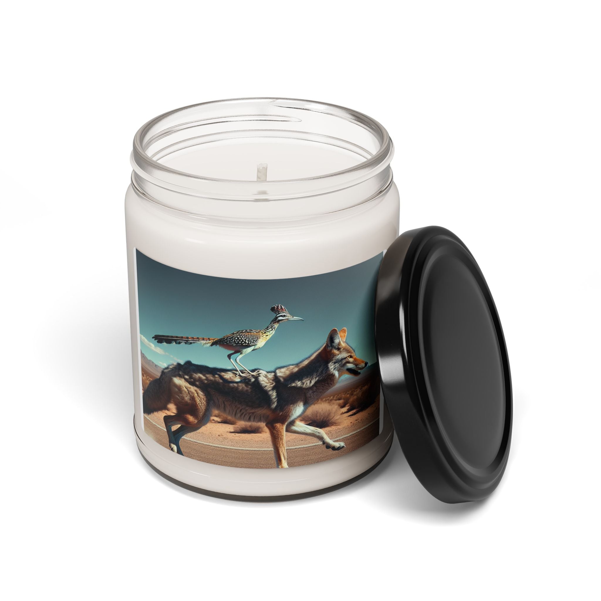 Roadrunner and Coyote Scented Candle (9oz)