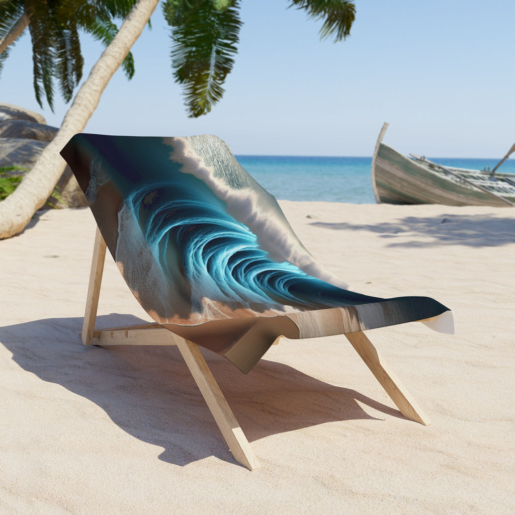 Perfect Wave Beach Towel