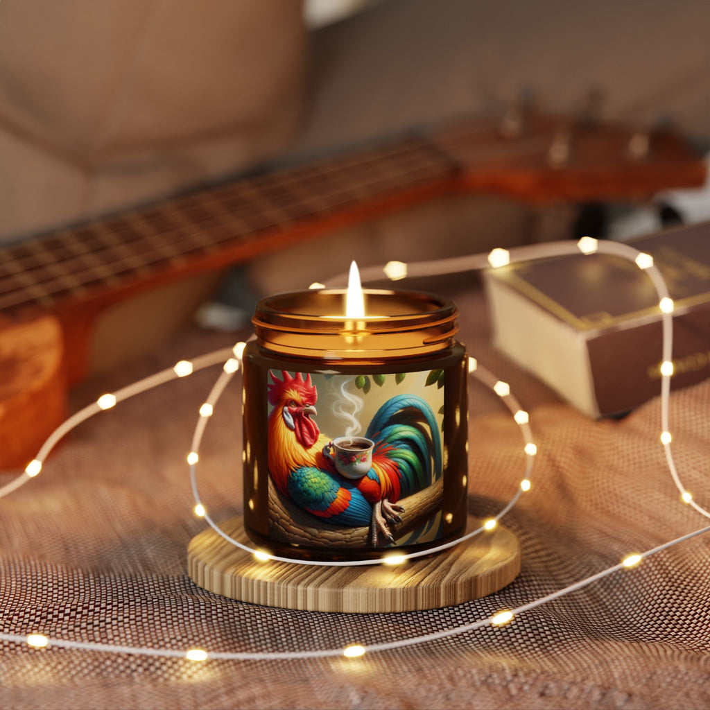 Rooster Scented Soy Candle