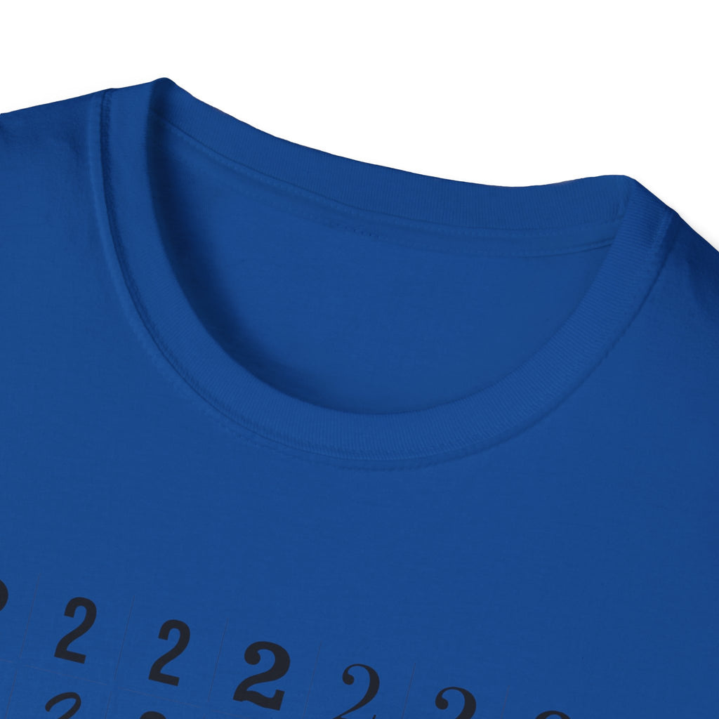 Running Number 2 Funny Bathroom Humor Graphic Unisex T-Shirt