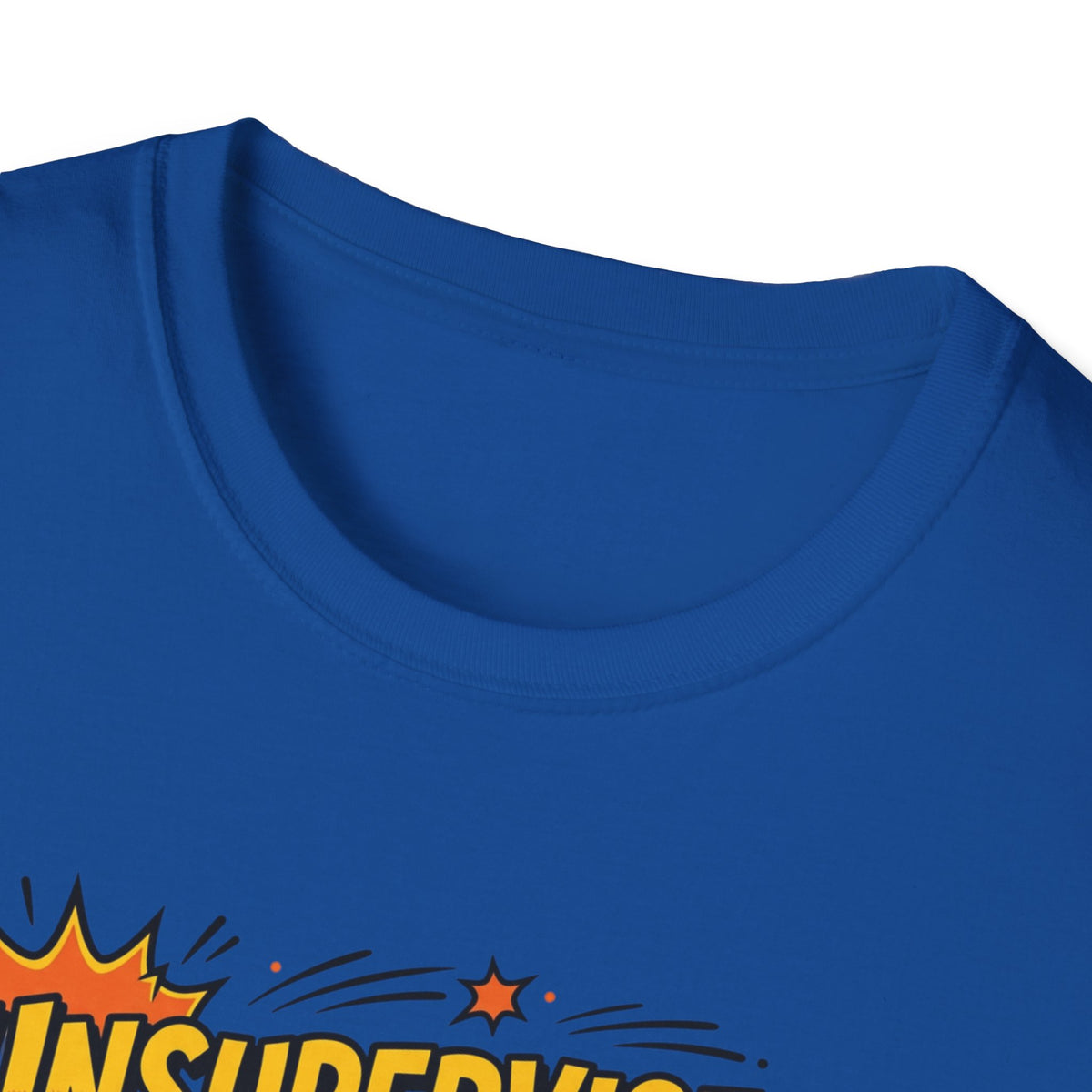 T-Shirt — "Unsupervised Thoughts in Progress" Retro Comic Graphic