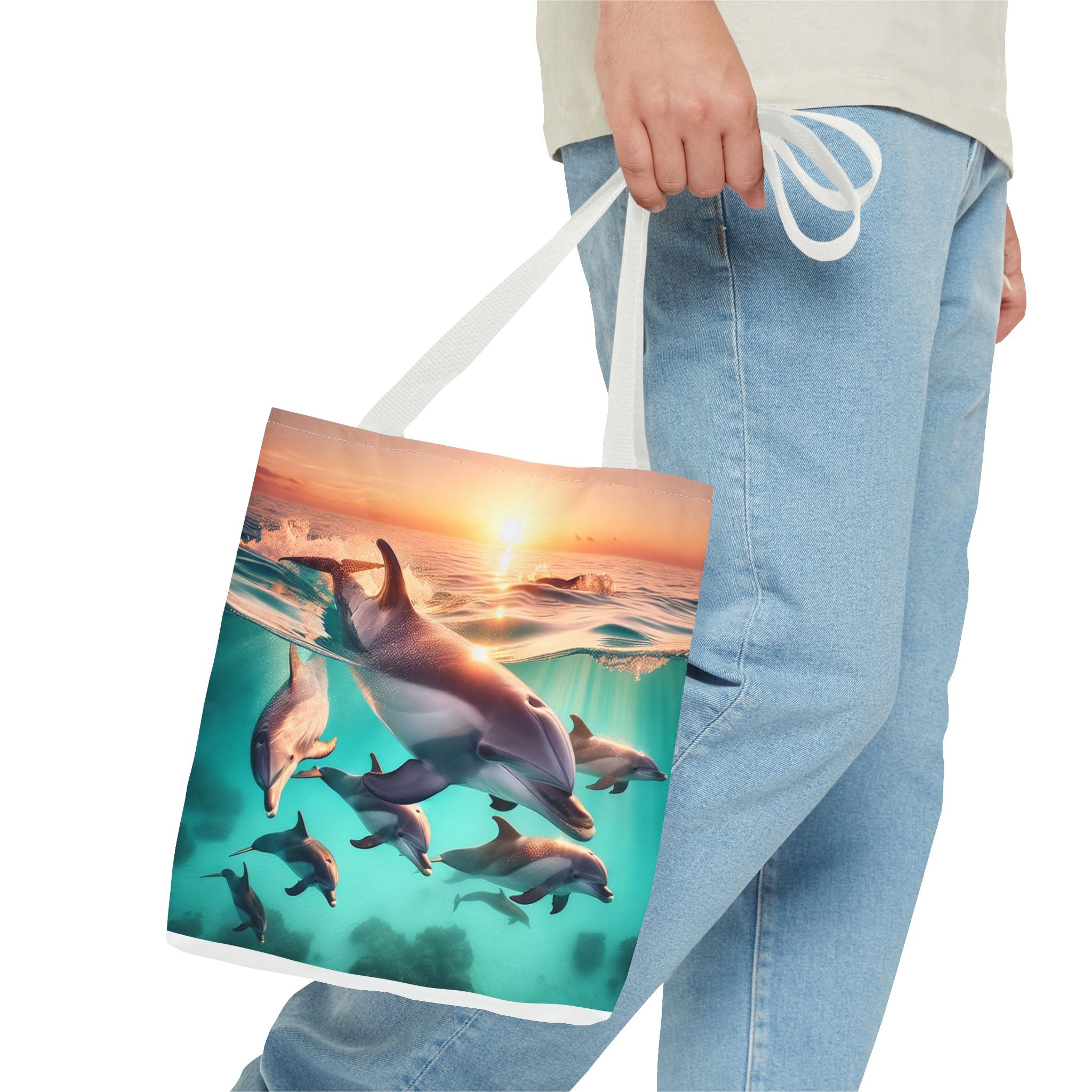 Dolphins Tote Bag