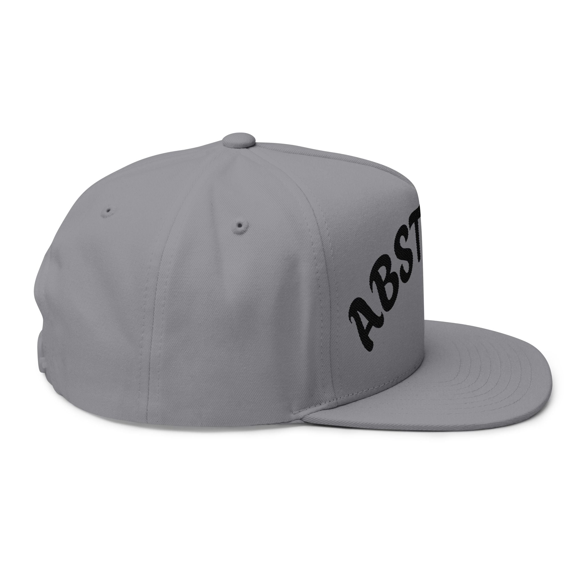 Flat Bill Cap (Embroidery)