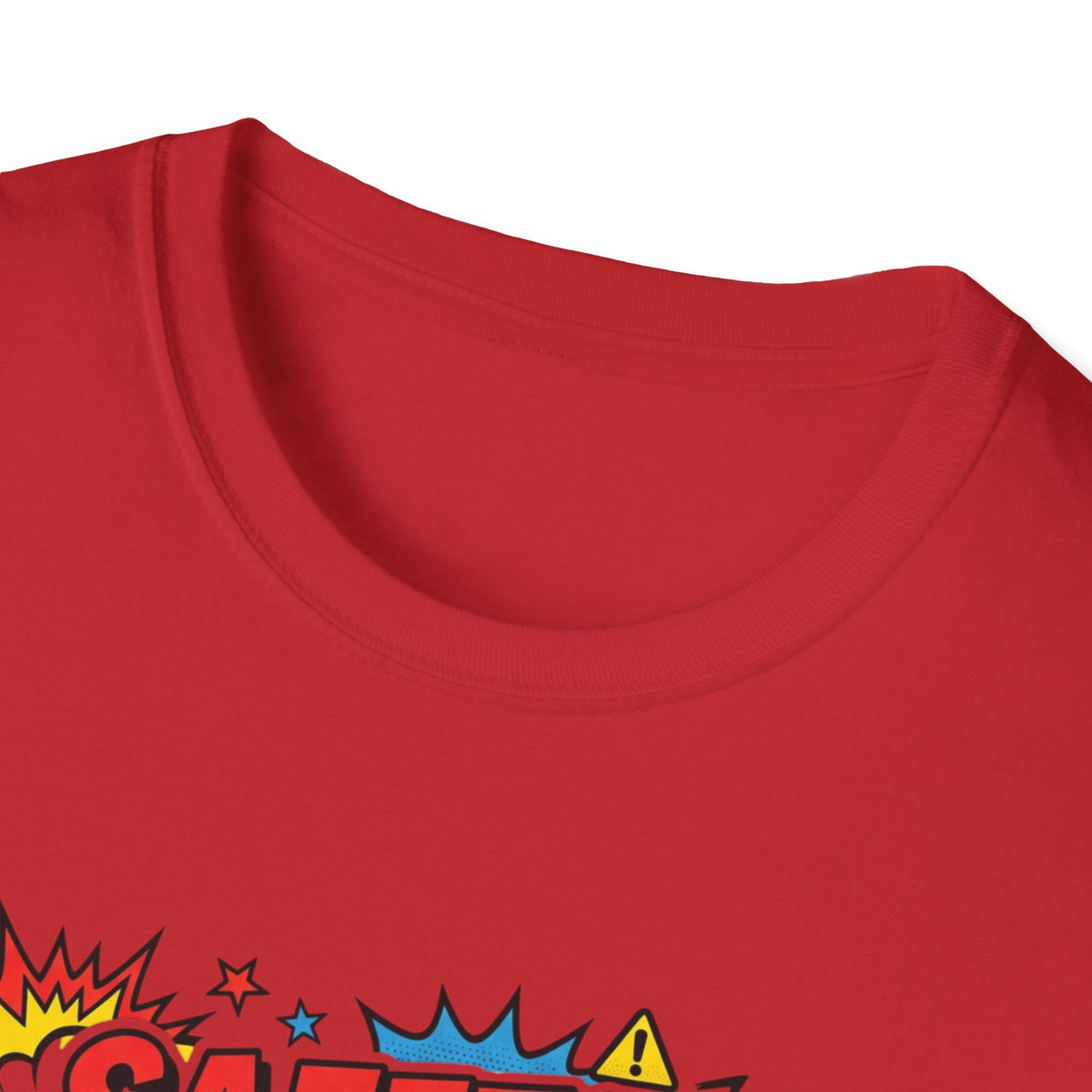 Funny Graphic T-Shirt — “Safety Regulations, Terms and Conditions (Same Thing)” Pop Art Tee
